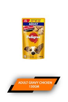 Pedigree Adult Gravy Chicken 130gm